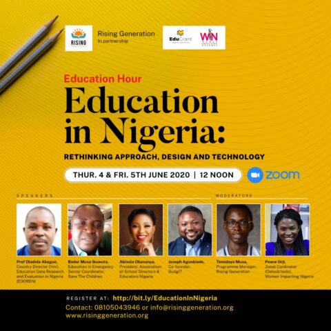RETHINKING EDUCATION IN NIGERIA