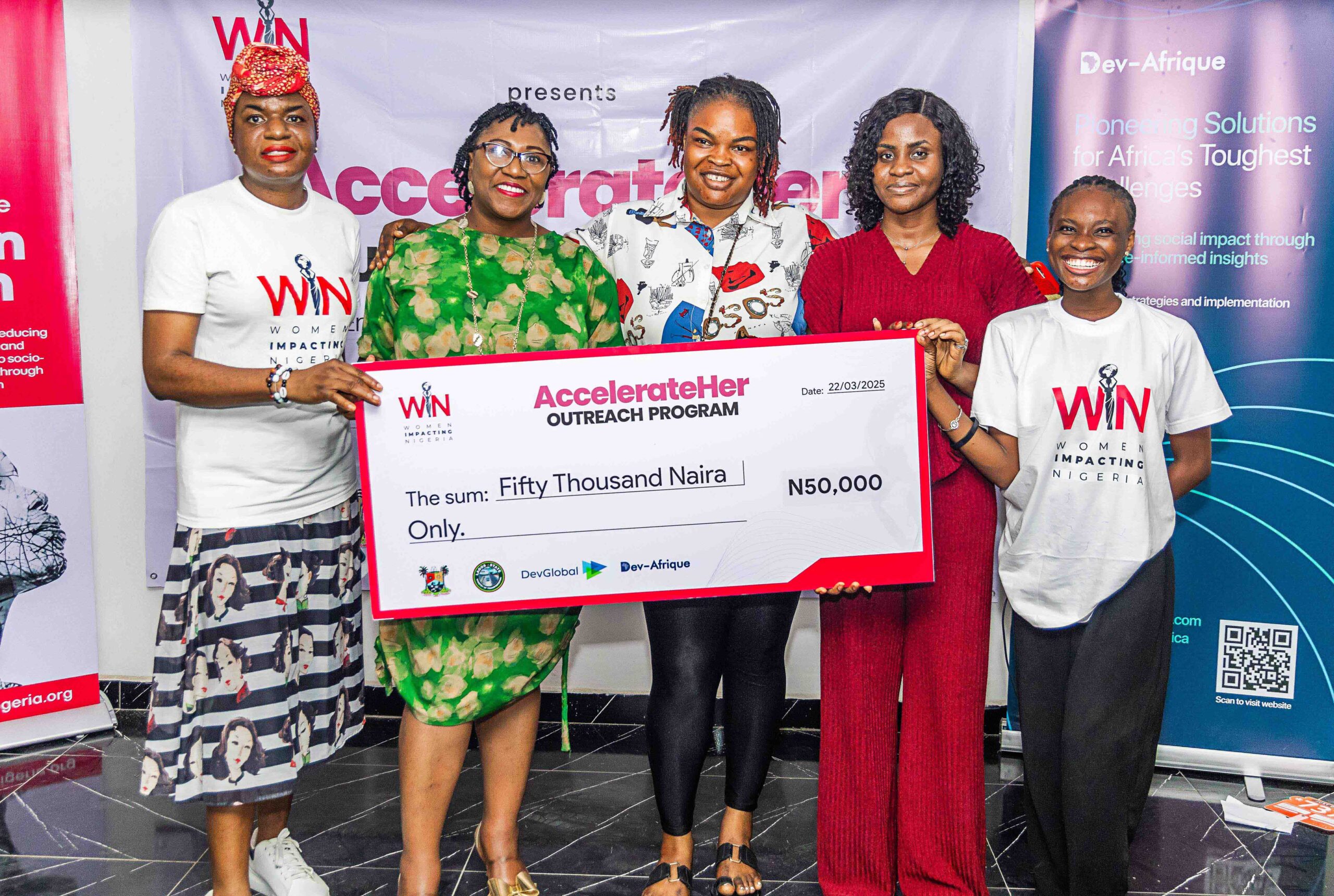 Impact Story of WIN’s 2025 AccelerateHer Outreach