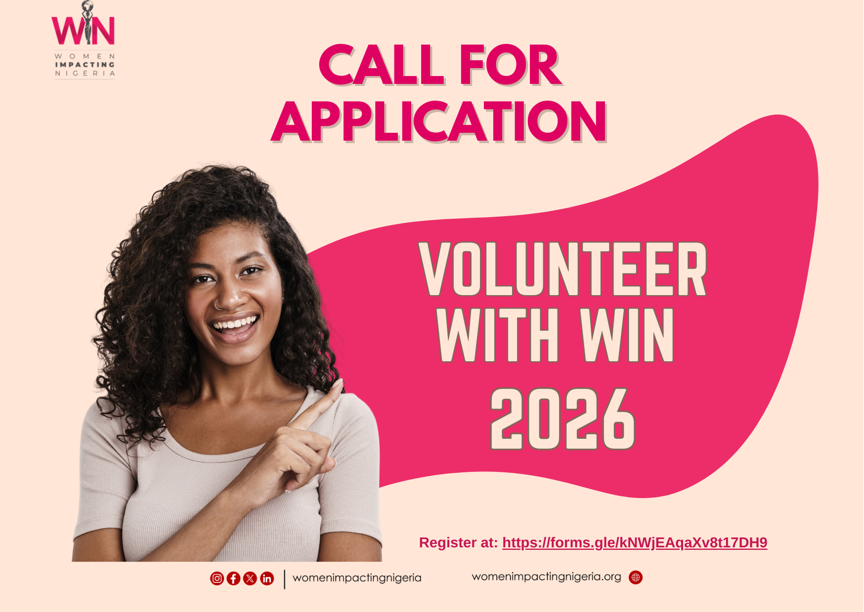 Call for Volunteer 2026